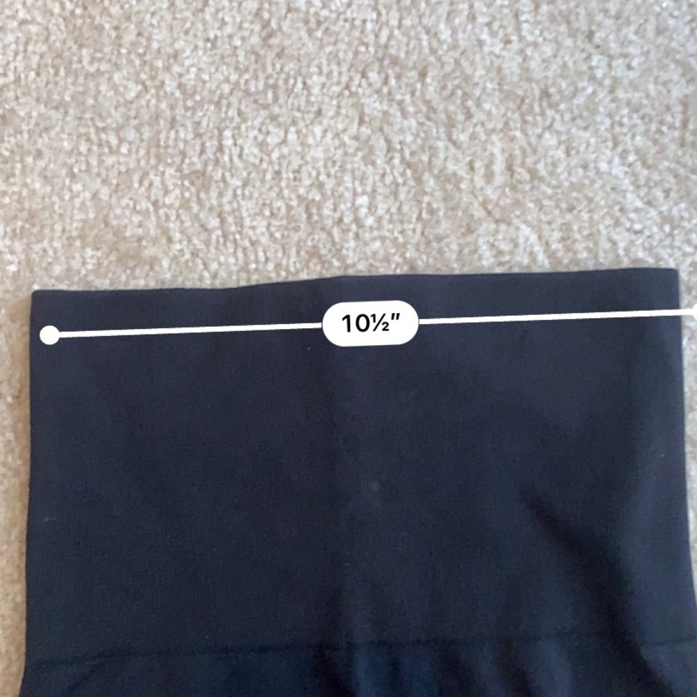 SPANX black look at me now leggings size m - Picture 3 of 5